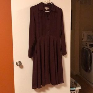 Classic burgundy Nanette Lepore dress